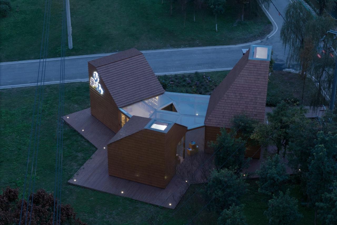 BIM建筑|高山书屋 / MAT 超级建筑事务所