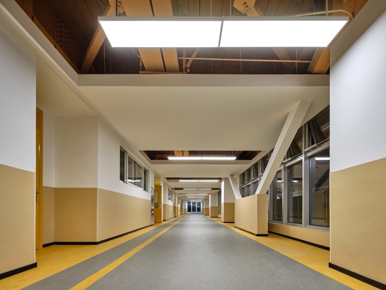 BIM建筑|西安市未央路小学综合楼 / 中国建筑西北设计研究院 屈培青工作室