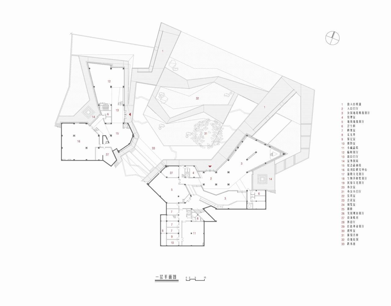 BIM建筑|“地”之书写——三清山地质博物馆设计思考 / 浙江大学建筑设计研究院