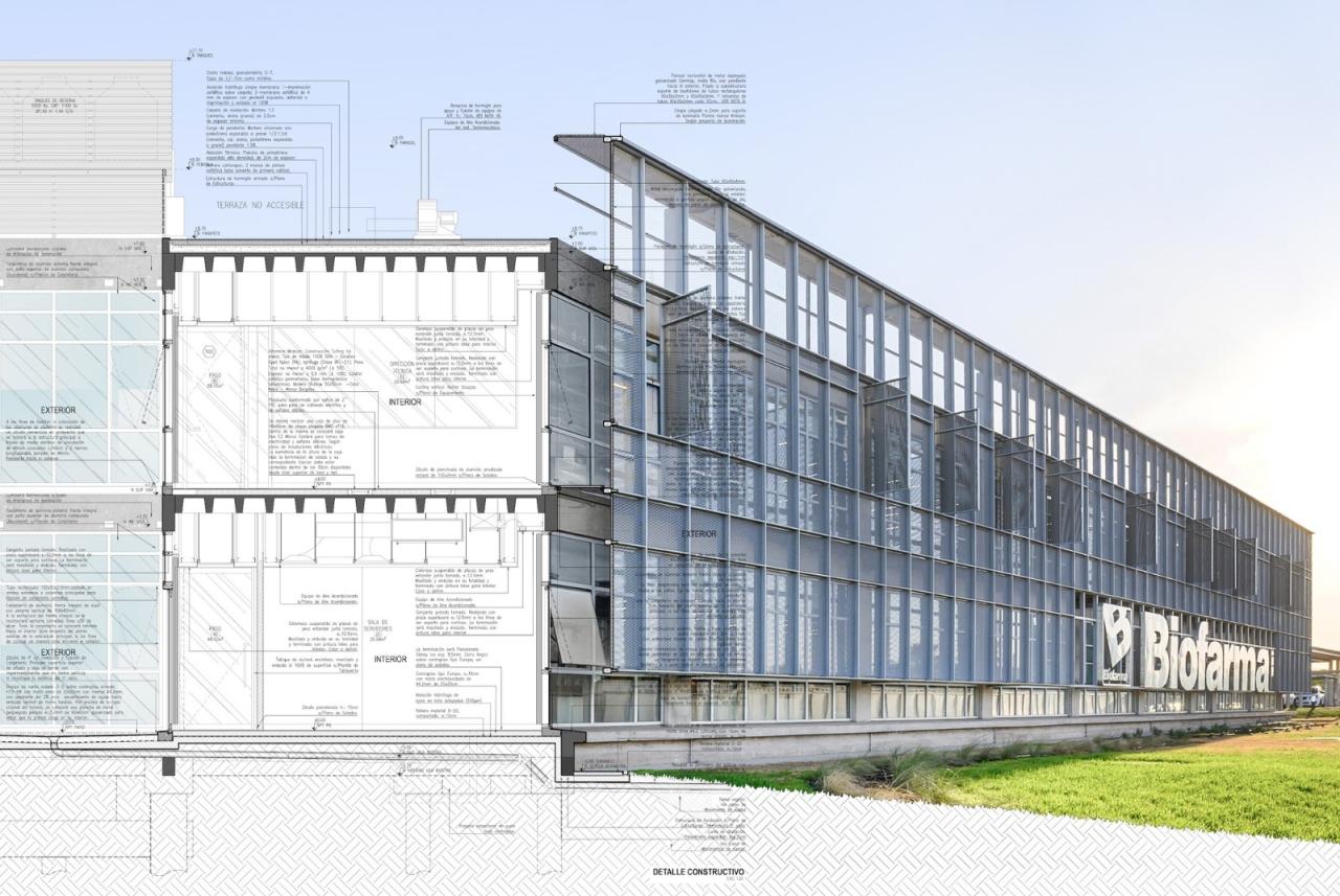 BIM建筑|生物制药总部 / Santiago Viale Lescano + Juan Manuel Juárez