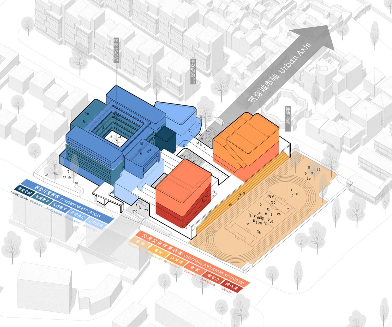 BIM建筑|杭州大关小学祥符校区：在传承中成长 / goa大象设计