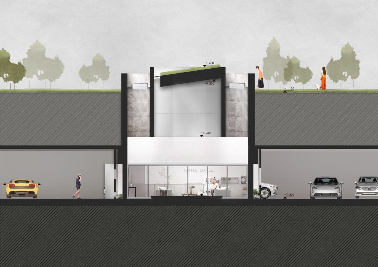 BIM建筑|里向空间-北京缦合艺术中心 / RSAA/庄子玉工作室