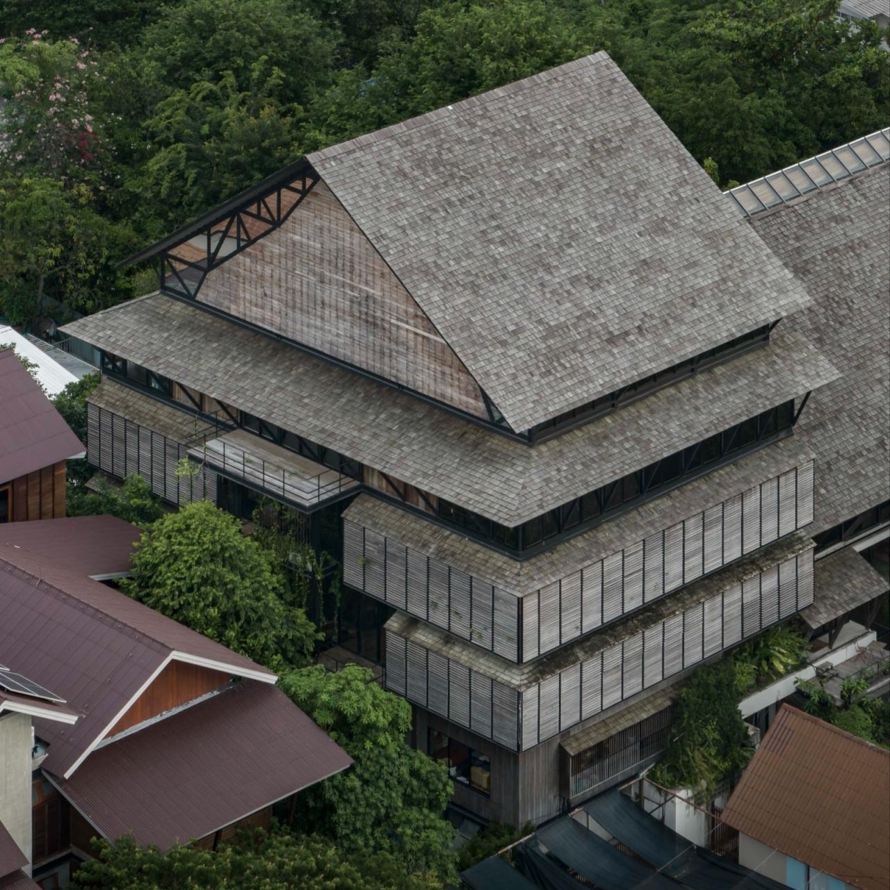 BIM建筑|建筑师们社区生活，Rabindhorn 大楼 / Arsomsilp Community and Environmental Architect