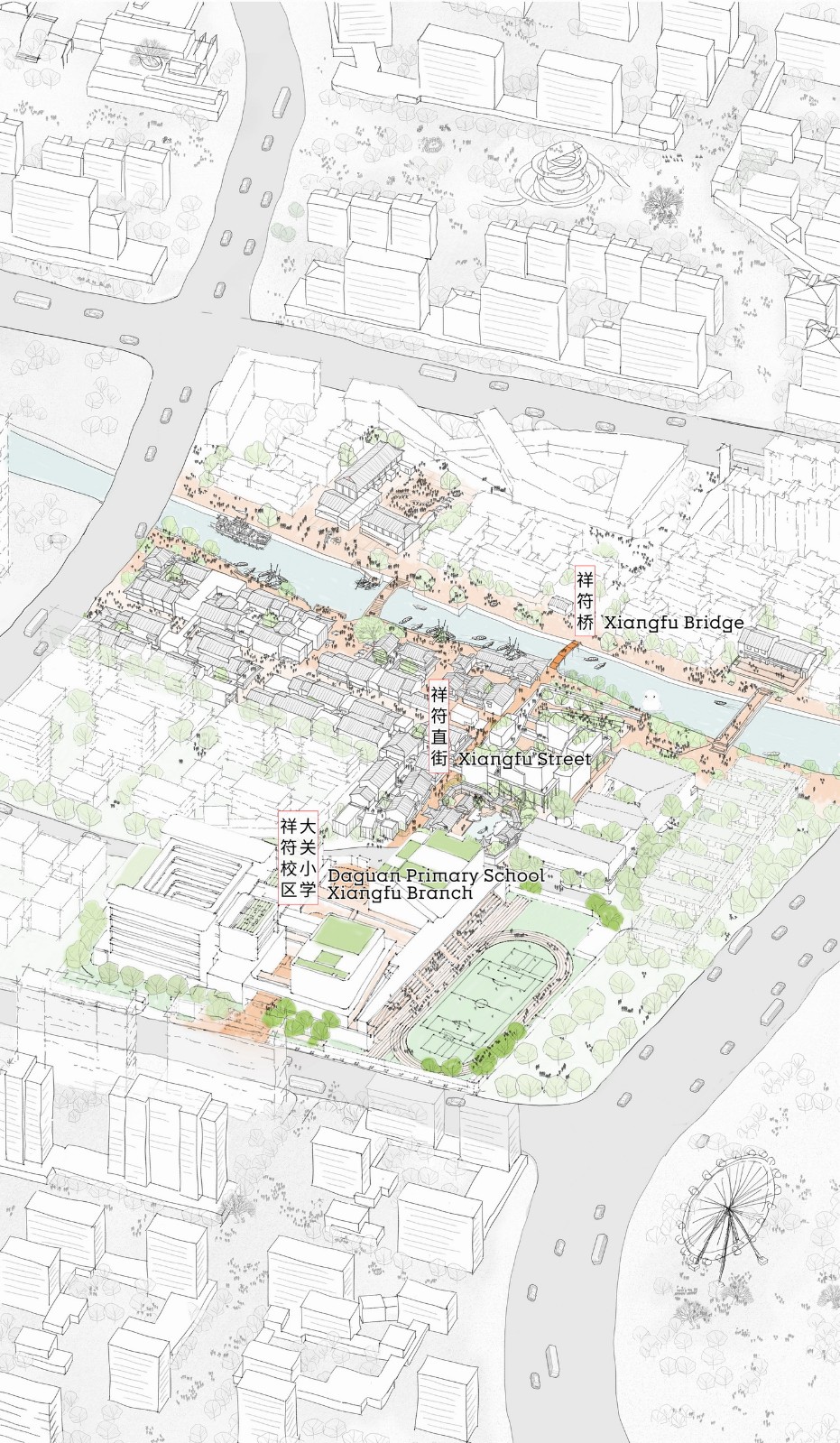BIM建筑|杭州大关小学祥符校区：在传承中成长 / goa大象设计