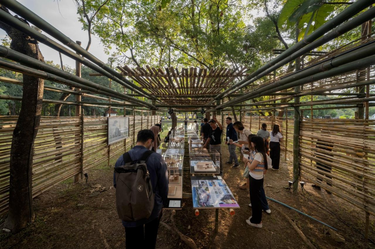 BIM建筑|ASA LANNA 展馆 / Yangnar Studio