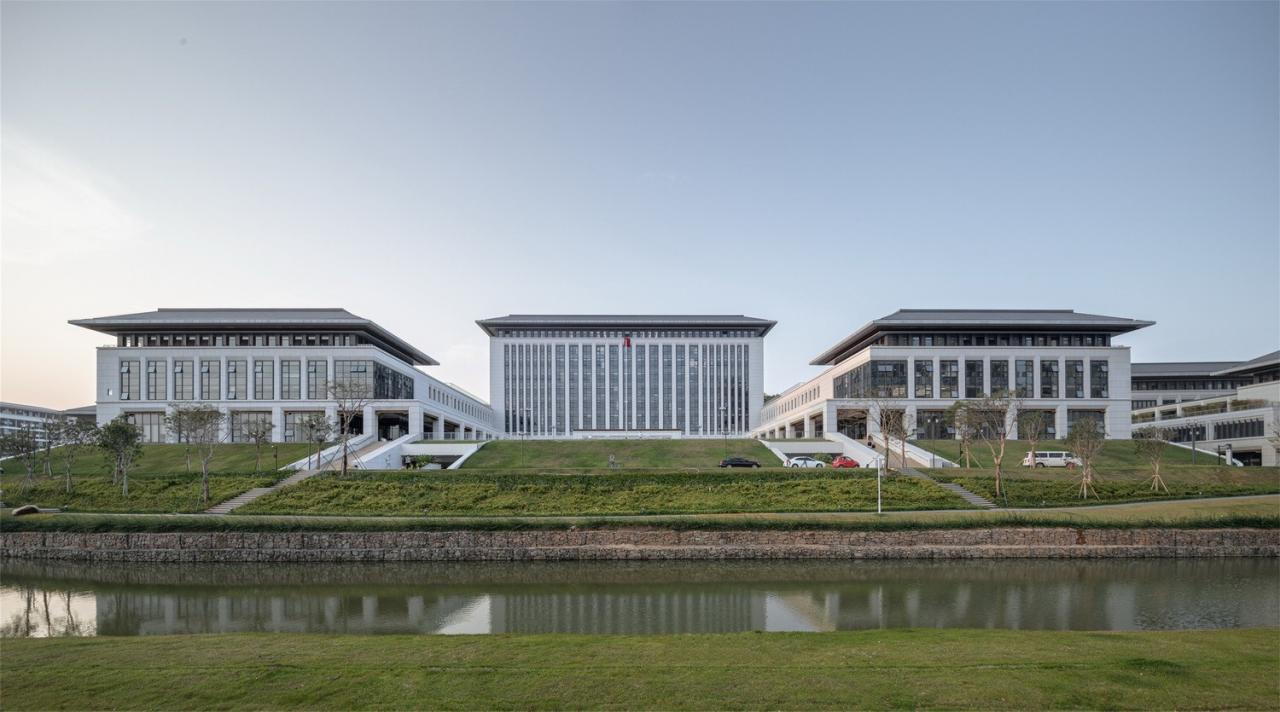 BIM建筑|横琴新区市民服务中心 / 上海华都建筑规划设计