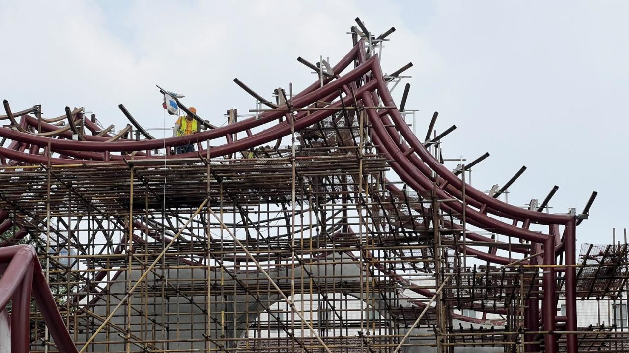 BIM建筑|青丘和白崖：仿佛海浪一般起伏的蓝色山丘下是我们“摇摇摆摆的人间” / Wutopia Lab