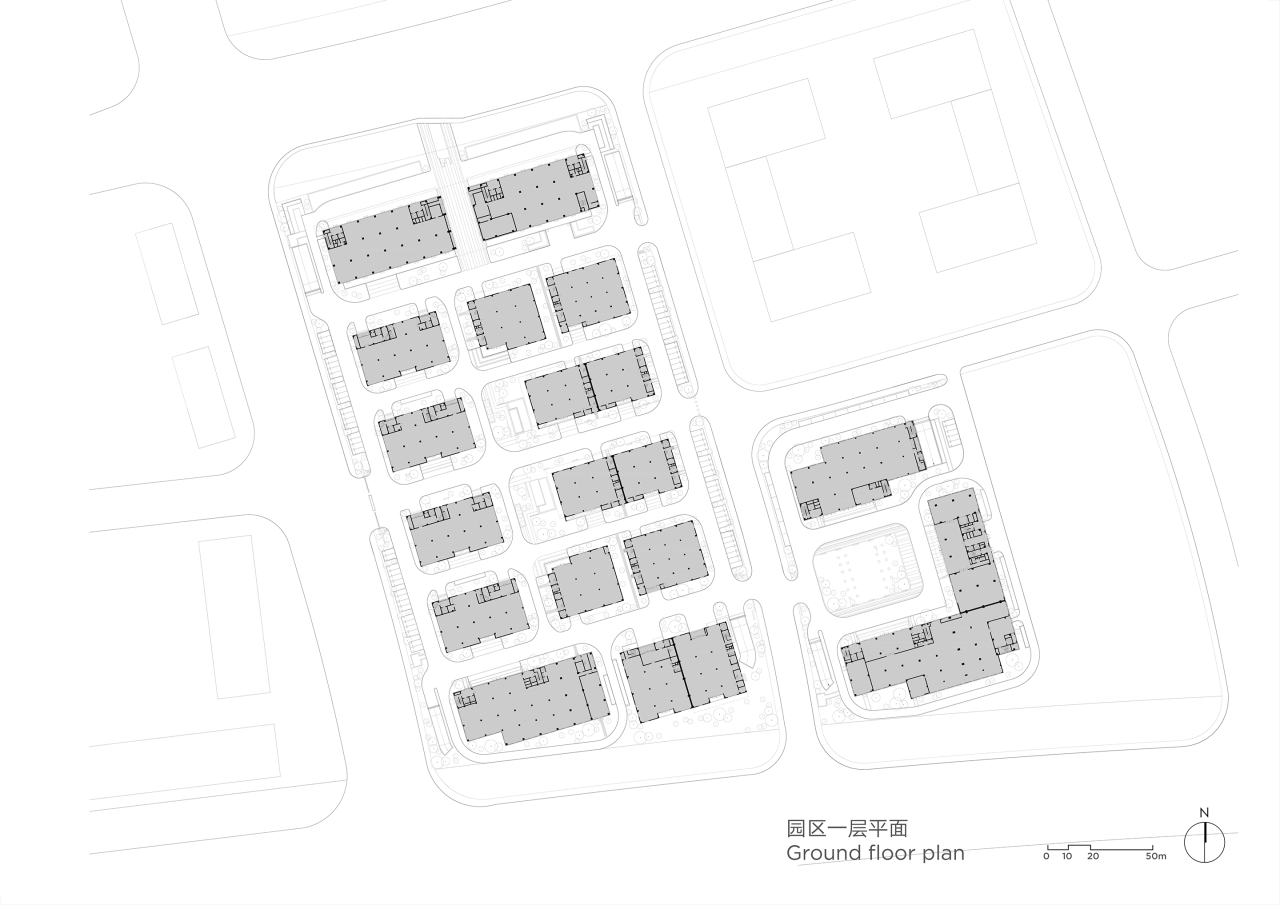 BIM建筑|工业上楼 模式迭代：杭州中节能（富阳）环保产业园 / line+孟凡浩新作