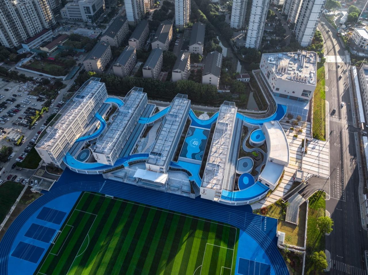 BIM建筑|扬名实验学校 / 米丈建筑