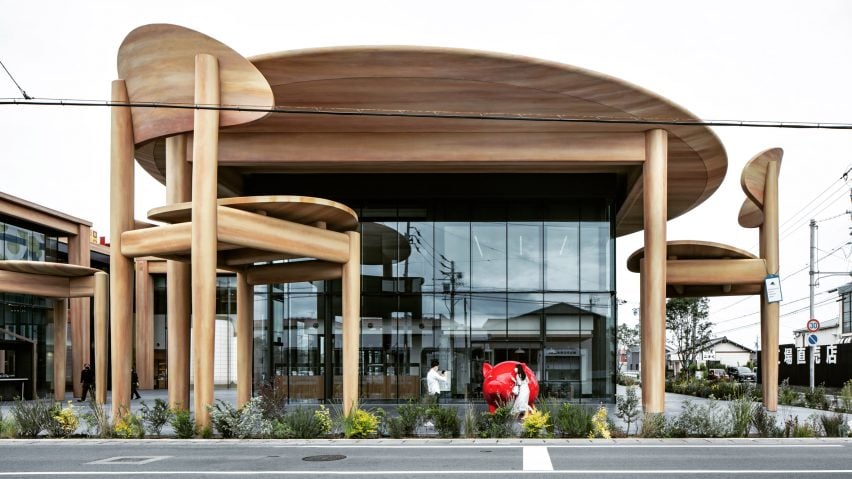 BIM建筑|日建设计为糖果公司总部设计超大桌椅