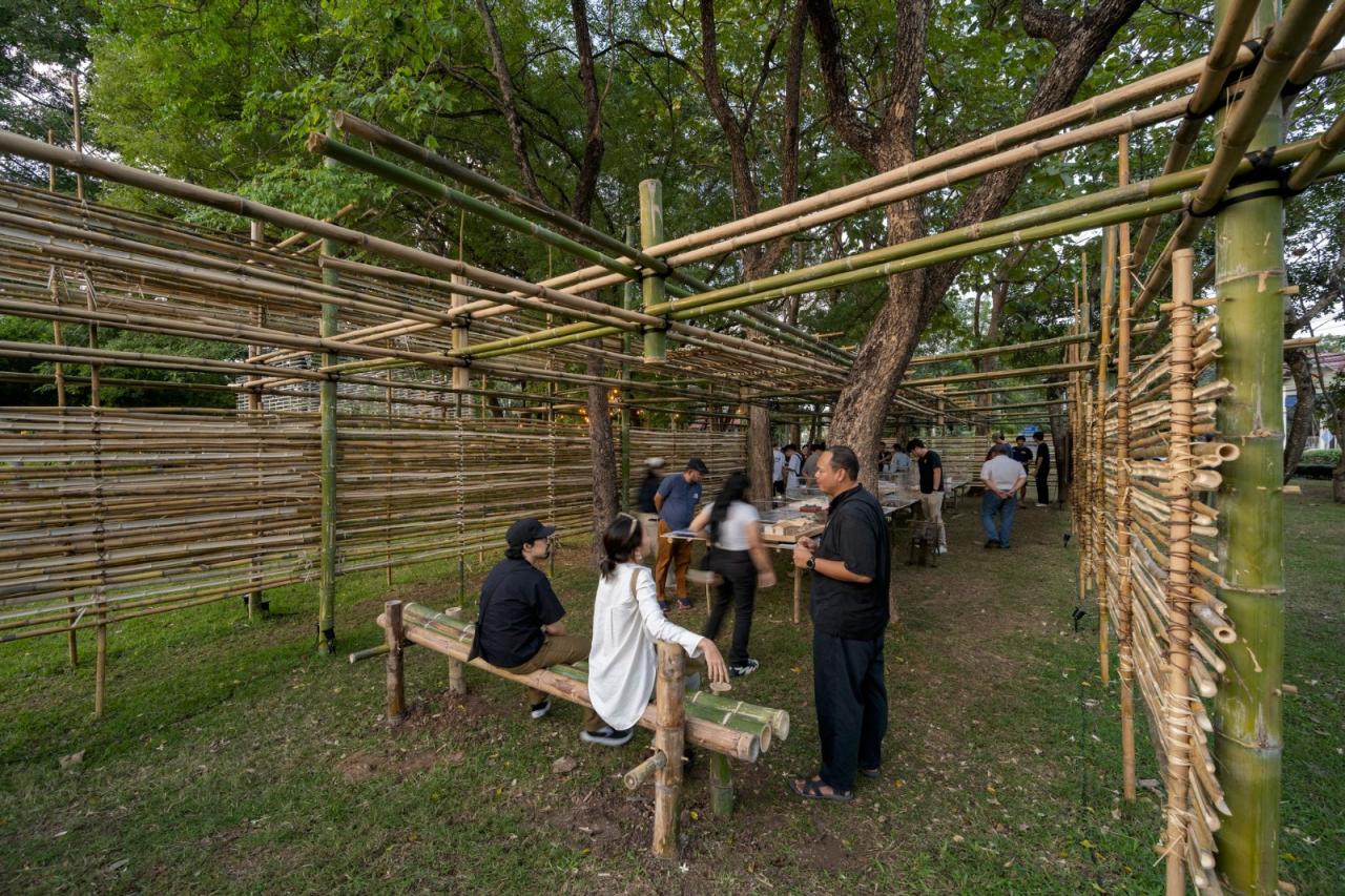 BIM建筑|ASA LANNA 展馆 / Yangnar Studio