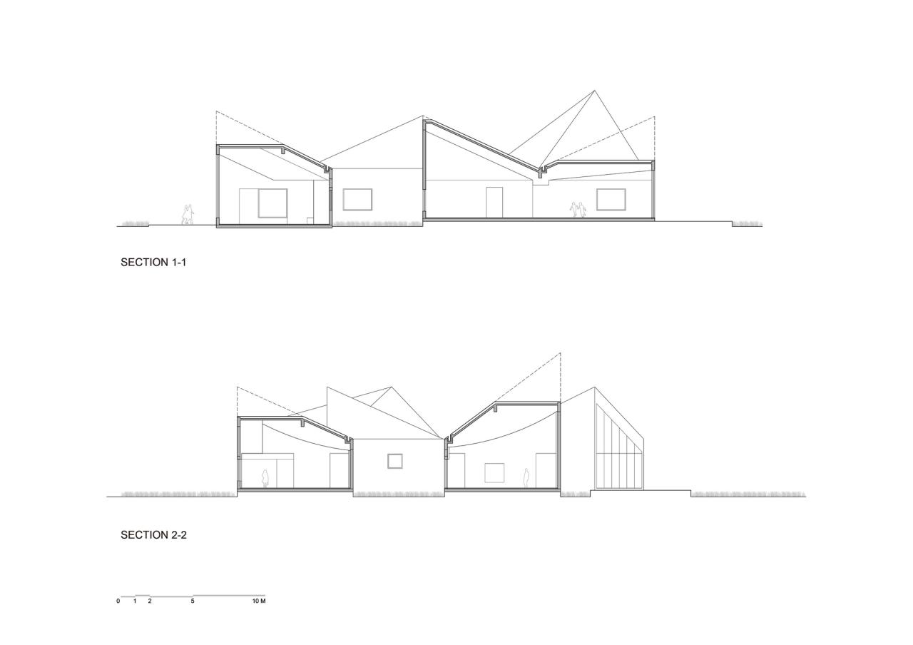 BIM建筑|云台山冰菊花田书馆 / 一树建筑