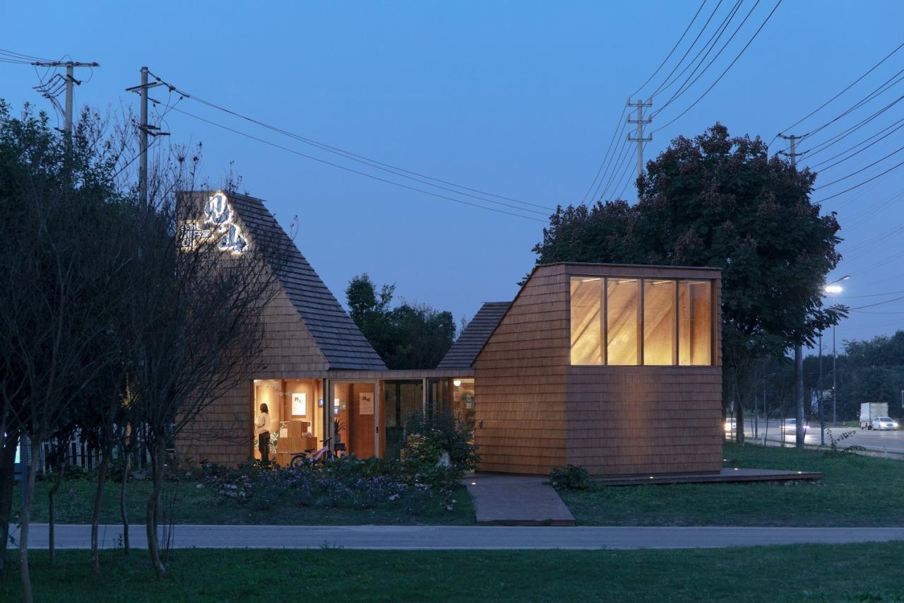 BIM建筑|高山书屋 / MAT 超级建筑事务所