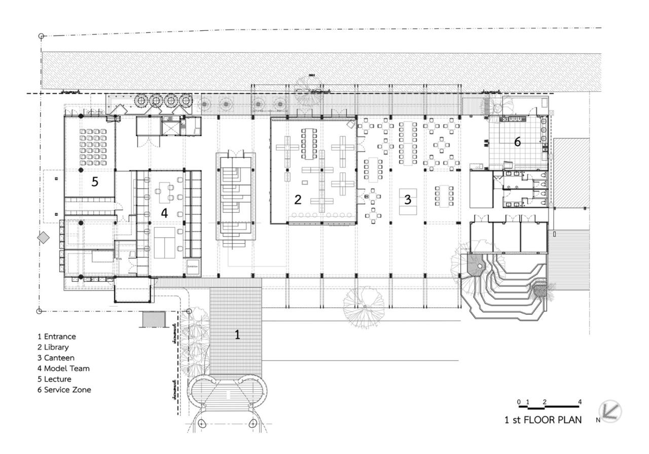 BIM建筑|建筑师们社区生活，Rabindhorn 大楼 / Arsomsilp Community and Environmental Architect