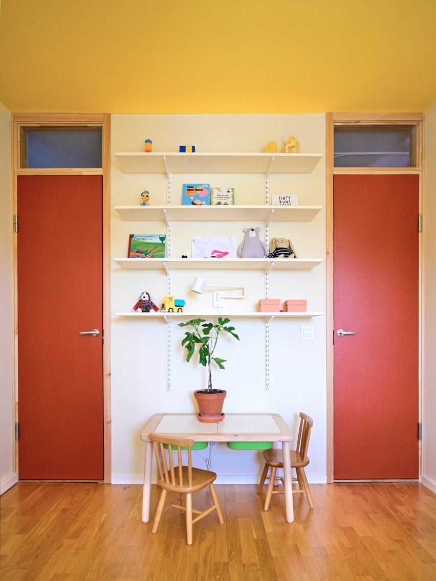 BIM建筑|维斯布洛姆·克拉塞为斯德哥尔摩公寓增添色彩