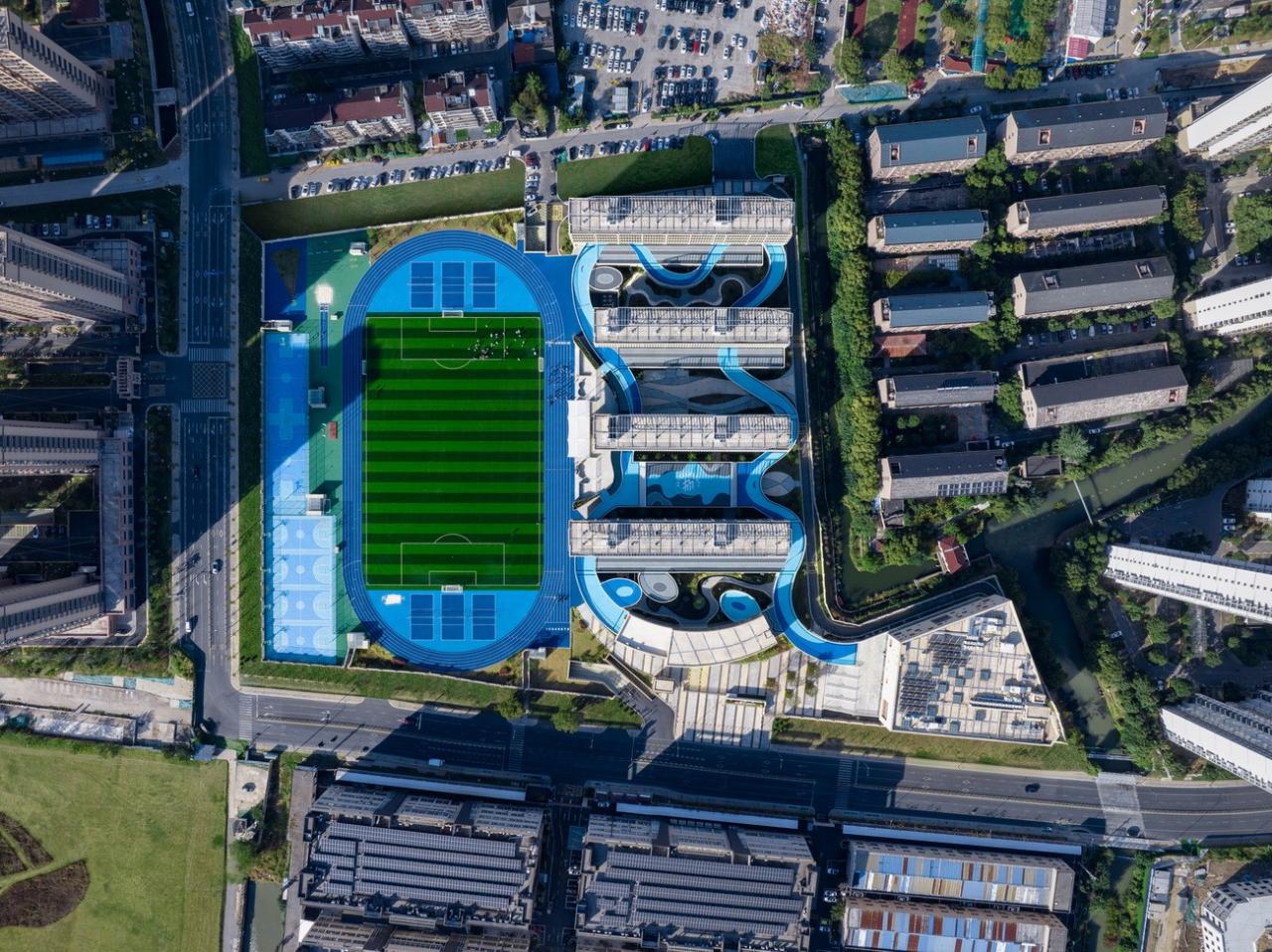 BIM建筑|扬名实验学校 / 米丈建筑