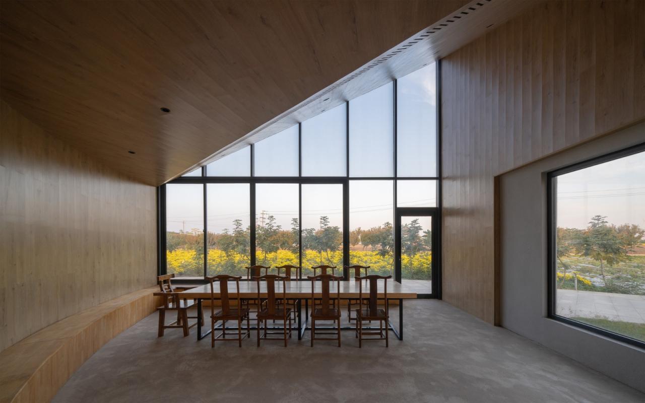 BIM建筑|云台山冰菊花田书馆 / 一树建筑