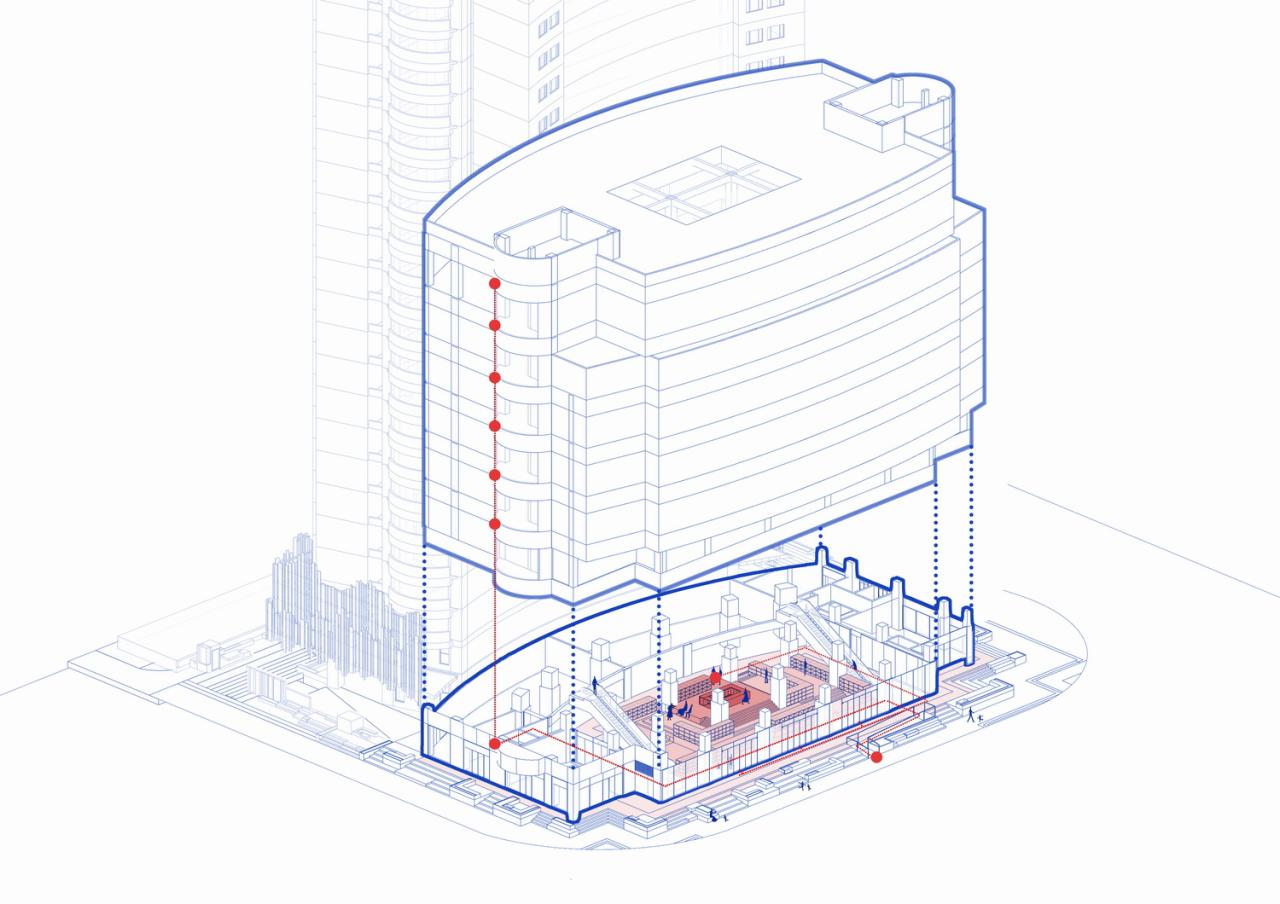 BIM建筑|以书造新城：“不读书的人”才能拯救书店？ / Wutopia Lab