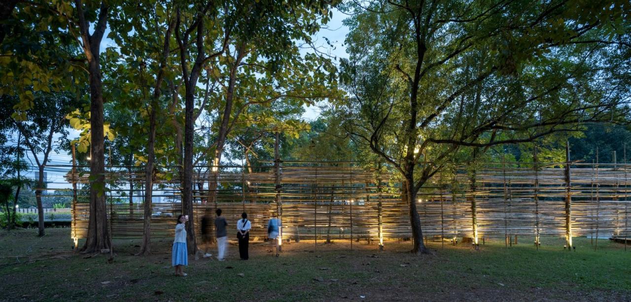 BIM建筑|ASA LANNA 展馆 / Yangnar Studio