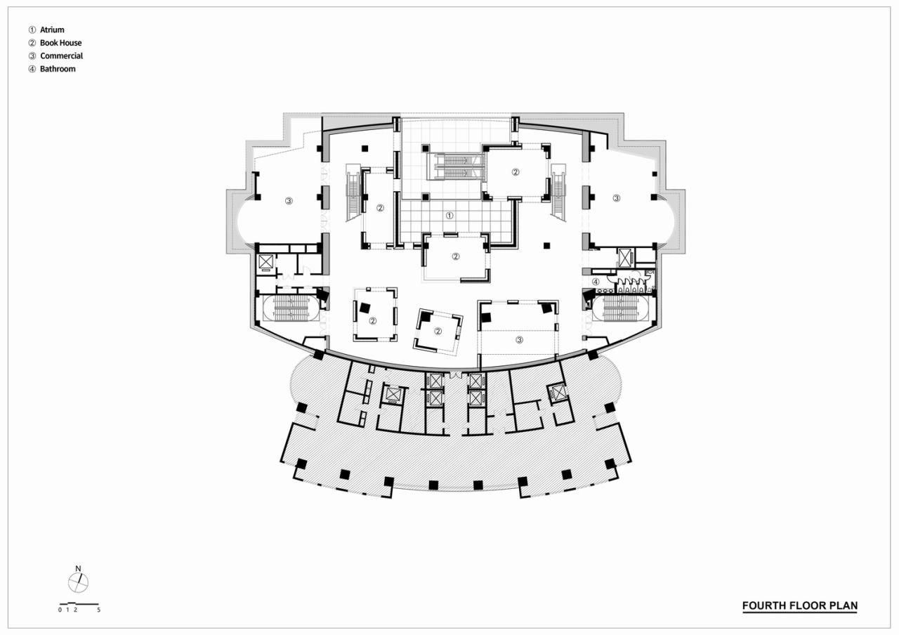 BIM建筑|以书造新城：“不读书的人”才能拯救书店？ / Wutopia Lab