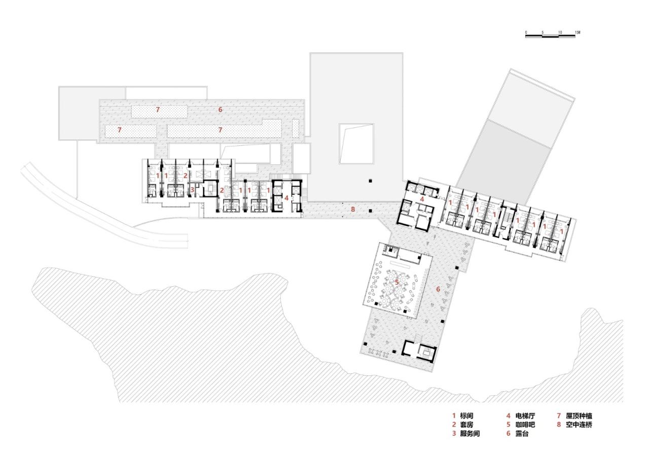 BIM建筑|徐州园博园宕口酒店 / 筑境设计