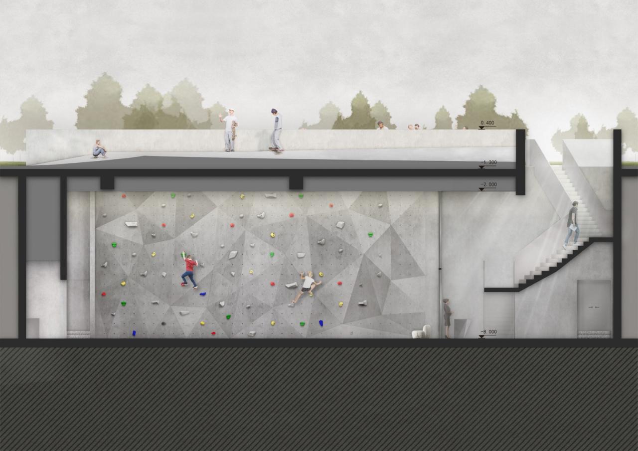 BIM建筑|里向空间-北京缦合艺术中心 / RSAA/庄子玉工作室