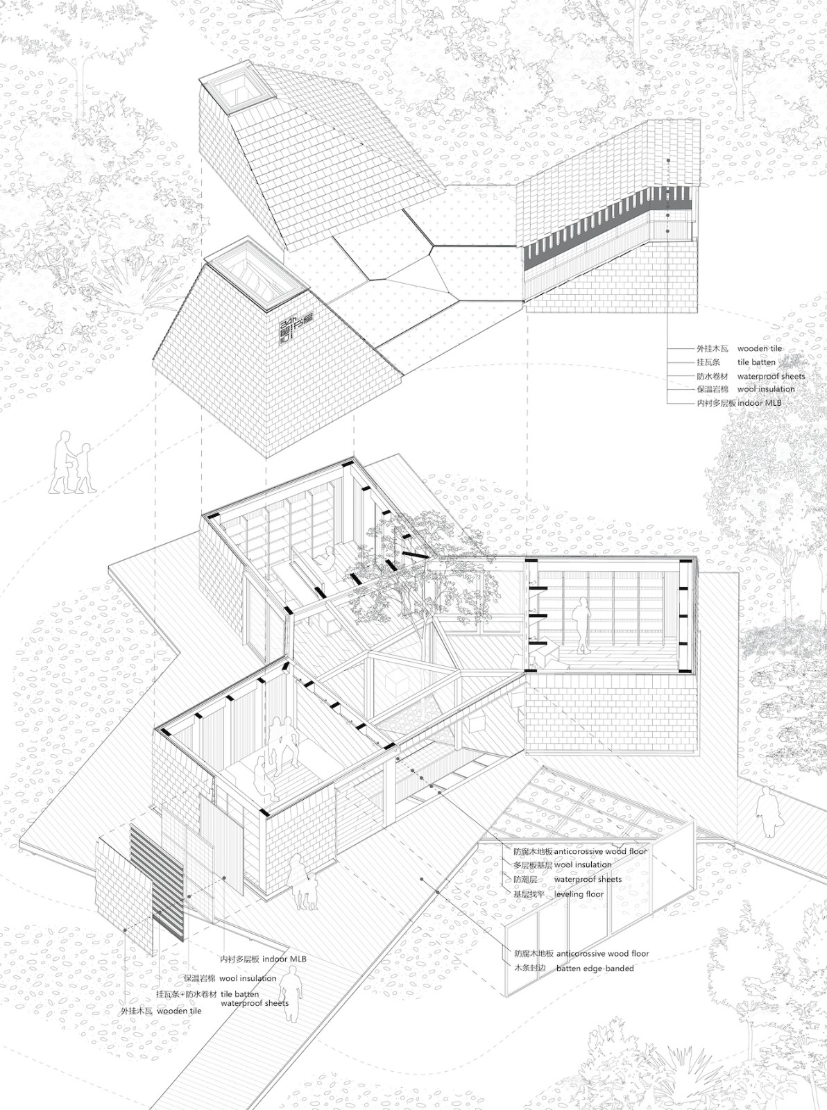 BIM建筑|高山书屋 / MAT 超级建筑事务所