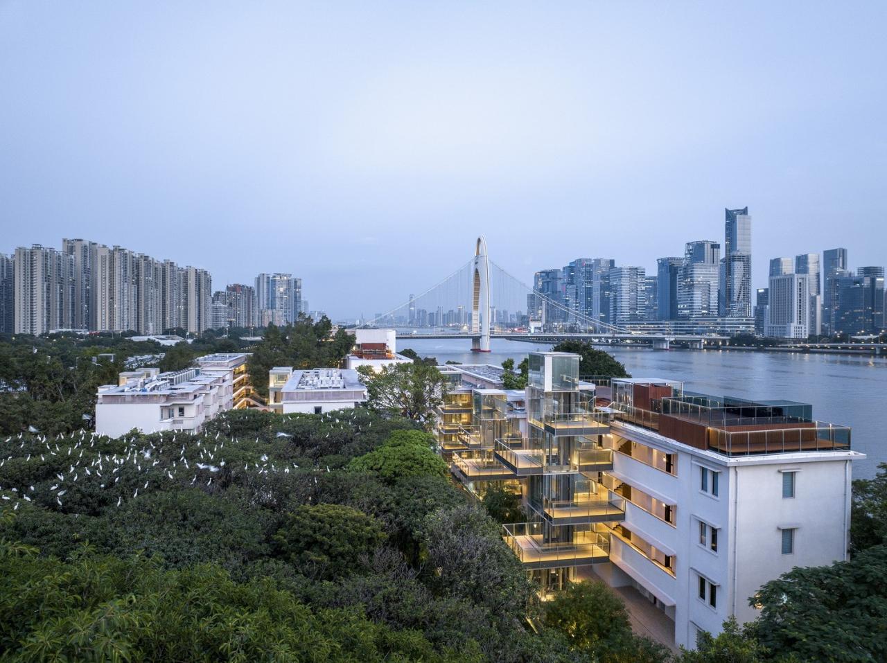 BIM建筑|广州海心沙--岛的更新设想与实施 / XAA冼剑雄联合建筑设计事务所