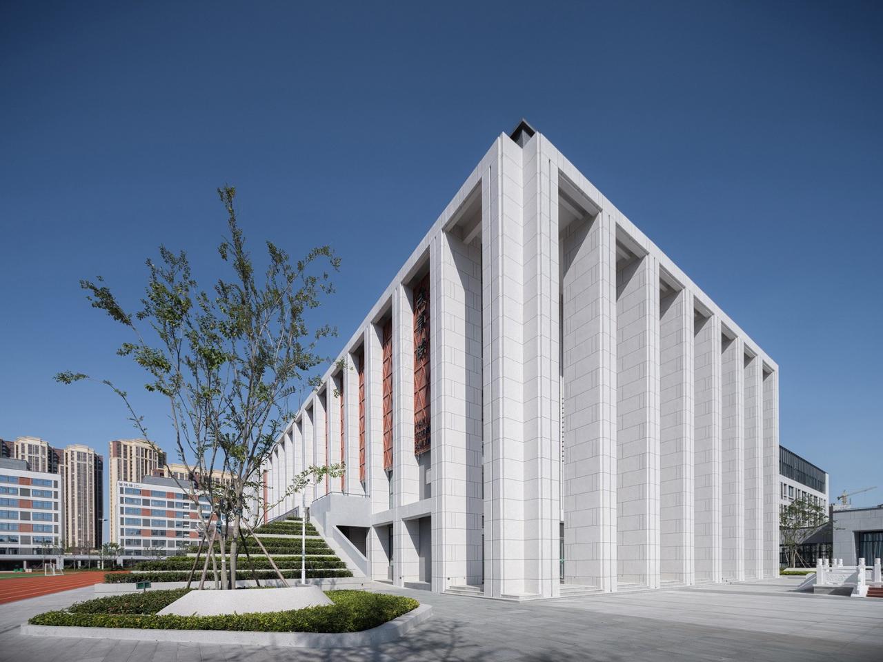 BIM建筑|河南安阳振中学校 / 山东建筑大学建筑城规学院象外营造工作室