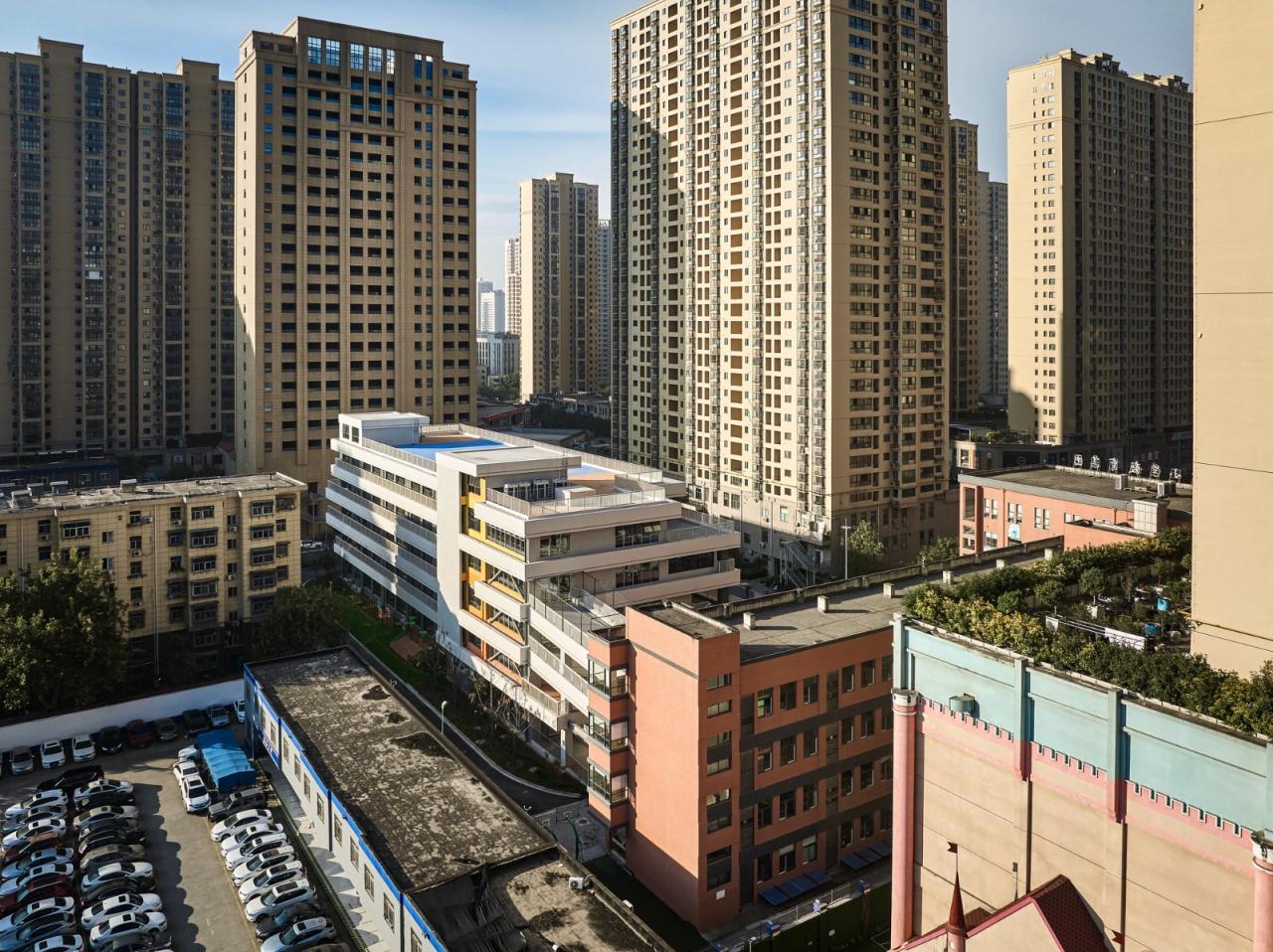 BIM建筑|西安市未央路小学综合楼 / 中国建筑西北设计研究院 屈培青工作室