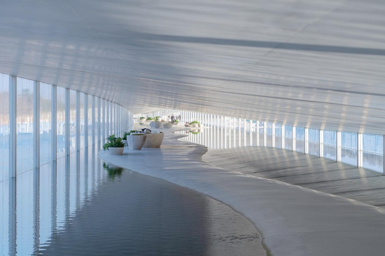 BIM建筑|在水艺术博物馆 / 石上纯也建筑事务所