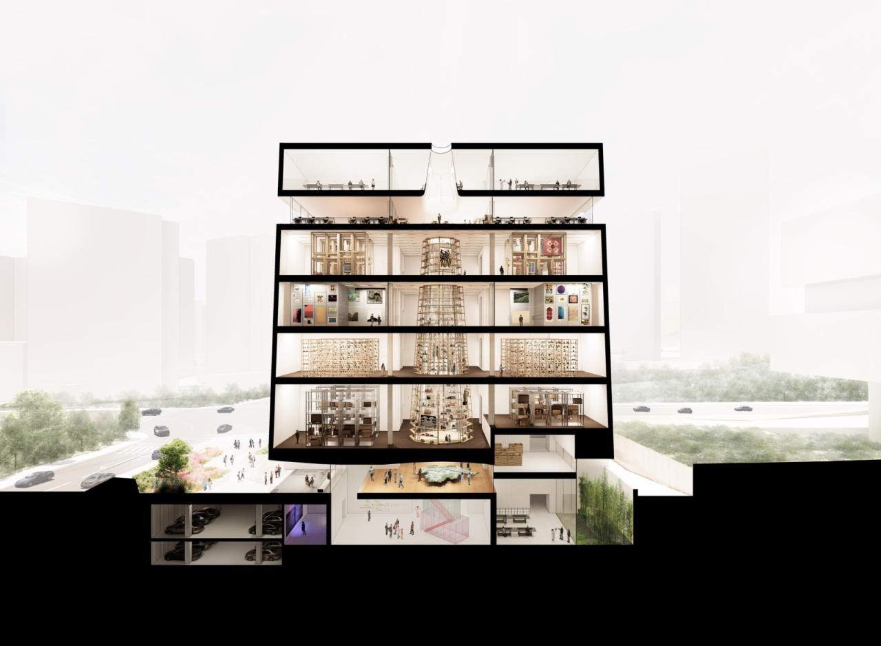 BIM建筑|坚固的“塔”：首尔博物档案室 Seoripul / 赫尔佐格&德梅隆