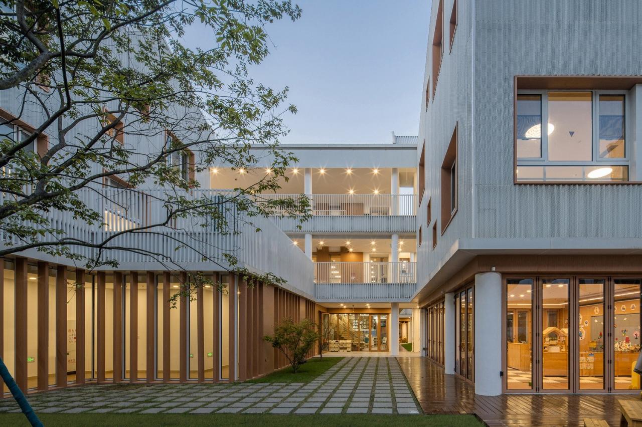 BIM建筑|上海市蓝湾幼儿园 / 华东建筑设计研究院 丁顺团队