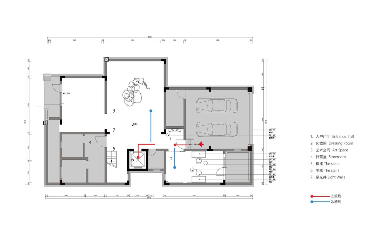 BIM建筑|LAN Bridal婚纱集合店 / WUMICHI伍米尺建筑设计