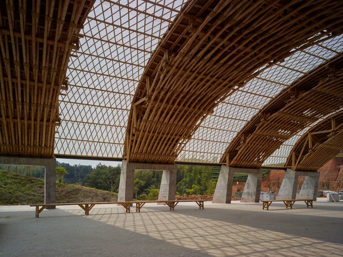 BIM建筑|竹管垅茶青市场 / 清华大学建筑设计研究院 素朴建筑工作室