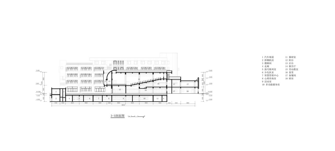 BIM建筑|江苏省南京市文齐路小学 / 荣朝晖工作室