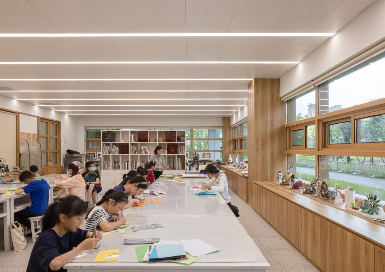 BIM建筑|浦东新区青少年活动中心和群众艺术馆 / 山水秀建筑事务所