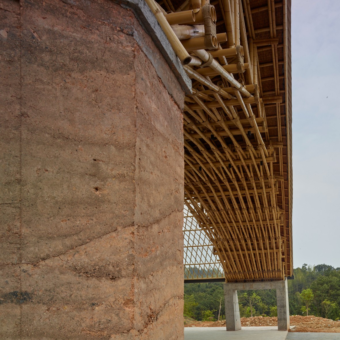BIM建筑|竹管垅茶青市场 / 清华大学建筑设计研究院 素朴建筑工作室