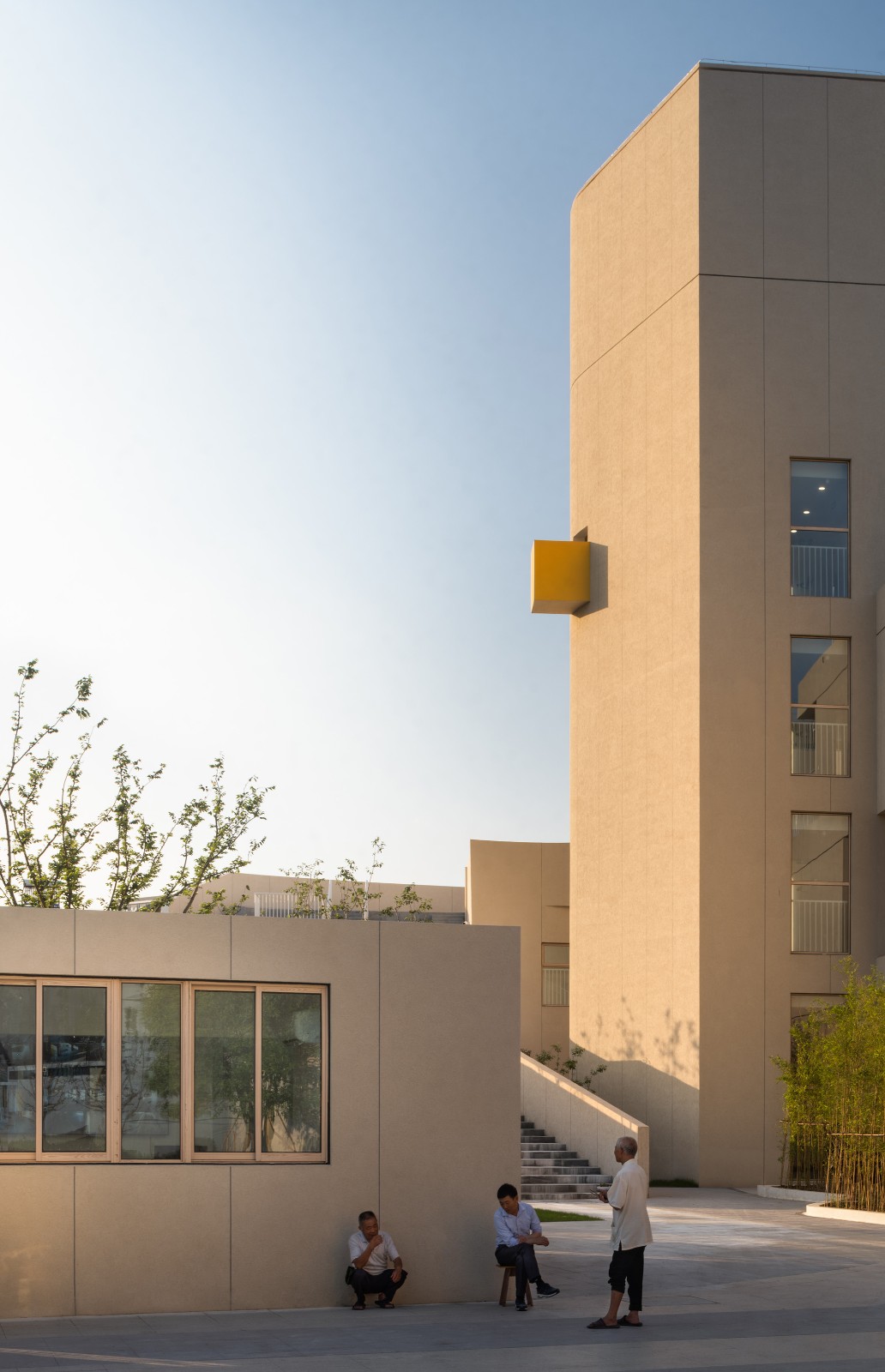 BIM建筑|江苏省南京市文齐路小学 / 荣朝晖工作室