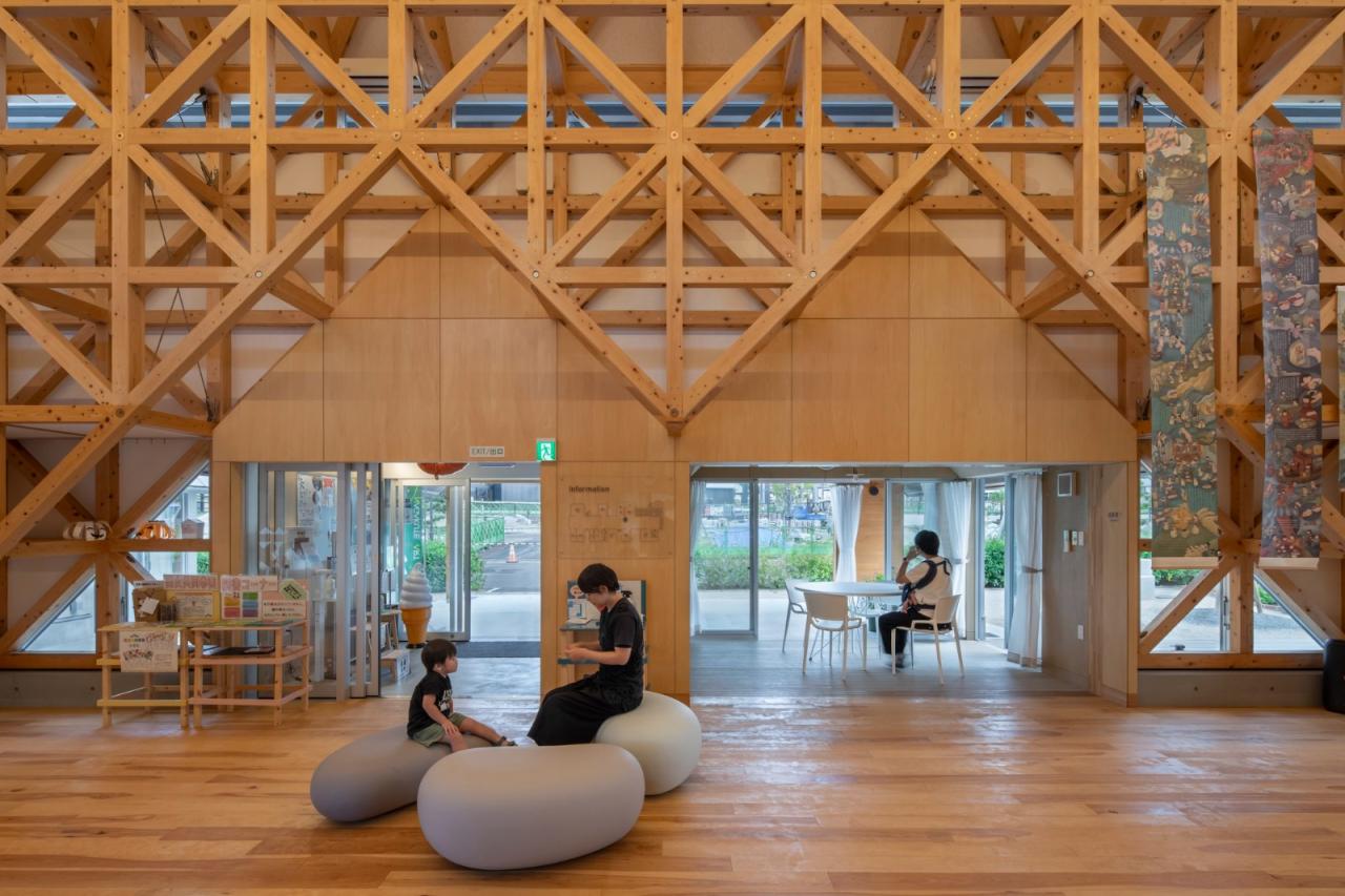 BIM建筑|利尼莫露台公共设施 / 东畑建筑事务所 + nanometer architecture