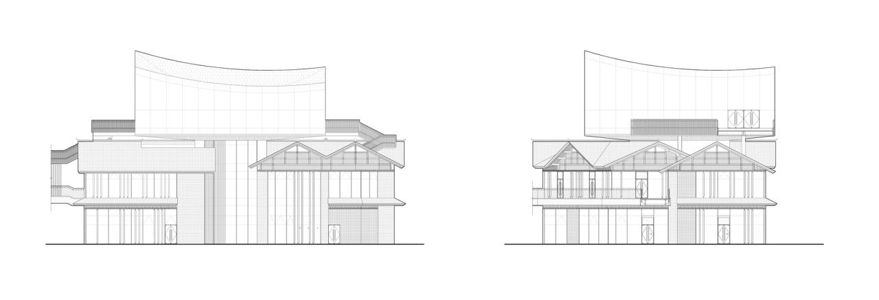 BIM建筑|成都彭州龙兴寺区域城市更新 / BIAD-ASA筑景工作室