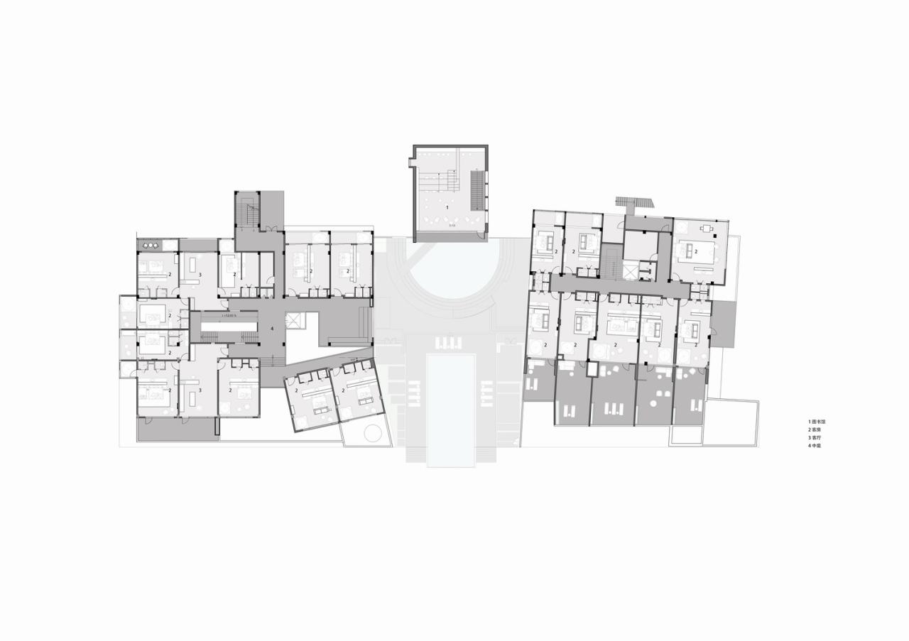 BIM建筑|回应古寺和山水的人文居所：清远慈湖书院 / 城外建筑
