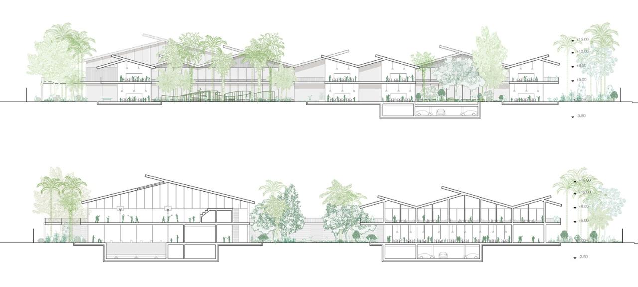 BIM建筑|九园学校：与自然共生的校园新场景 / TOPOTEK 1