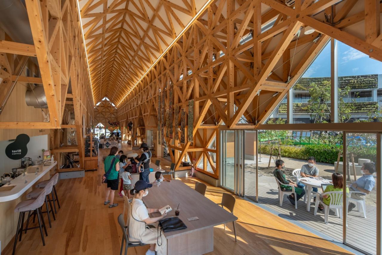 BIM建筑|利尼莫露台公共设施 / 东畑建筑事务所 + nanometer architecture