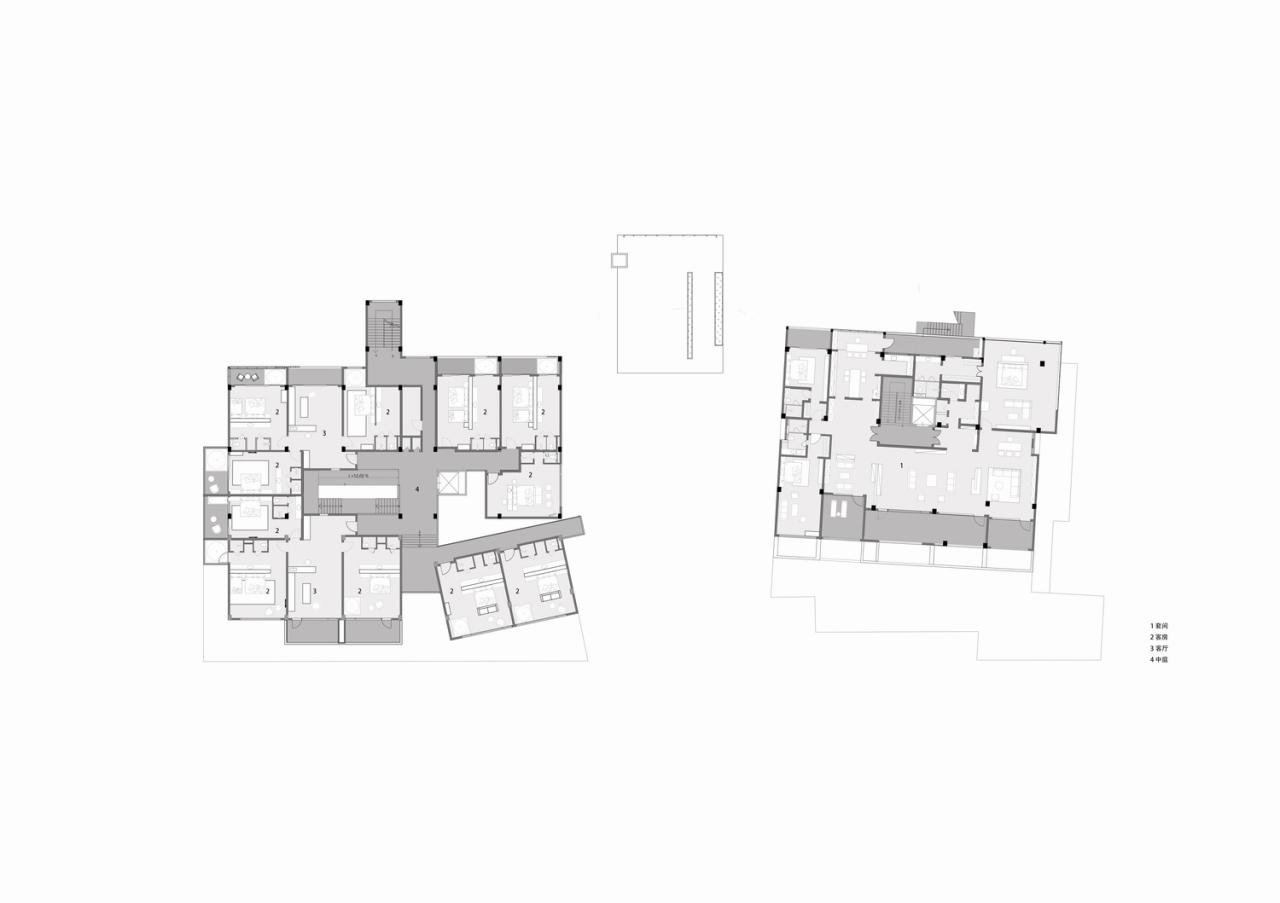 BIM建筑|回应古寺和山水的人文居所：清远慈湖书院 / 城外建筑