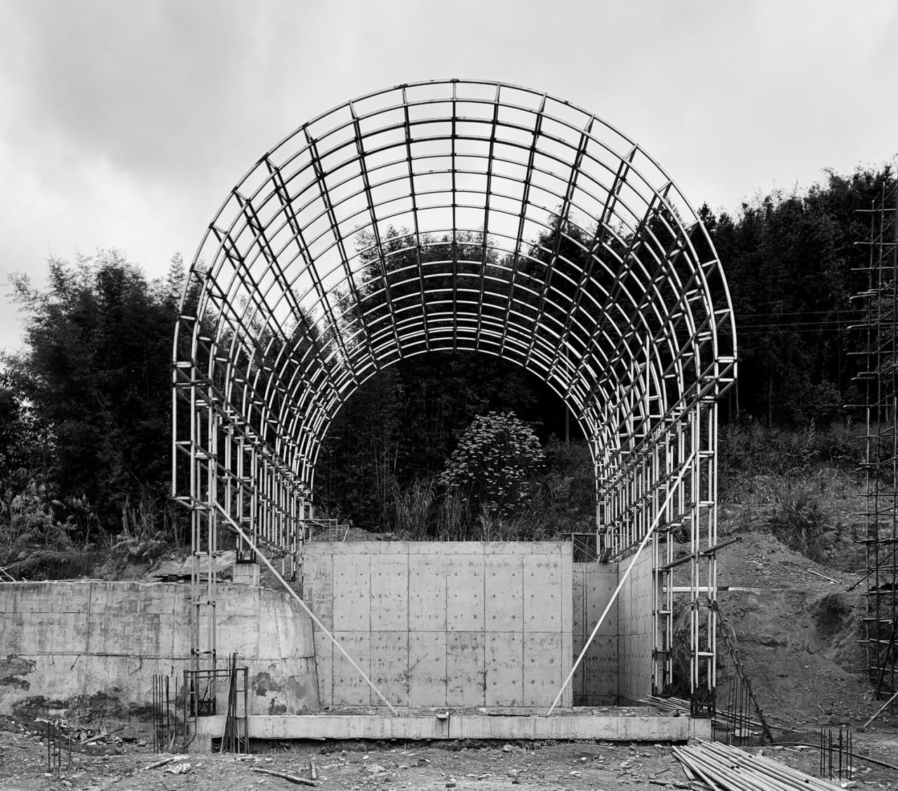 BIM建筑|回应古寺和山水的人文居所：清远慈湖书院 / 城外建筑