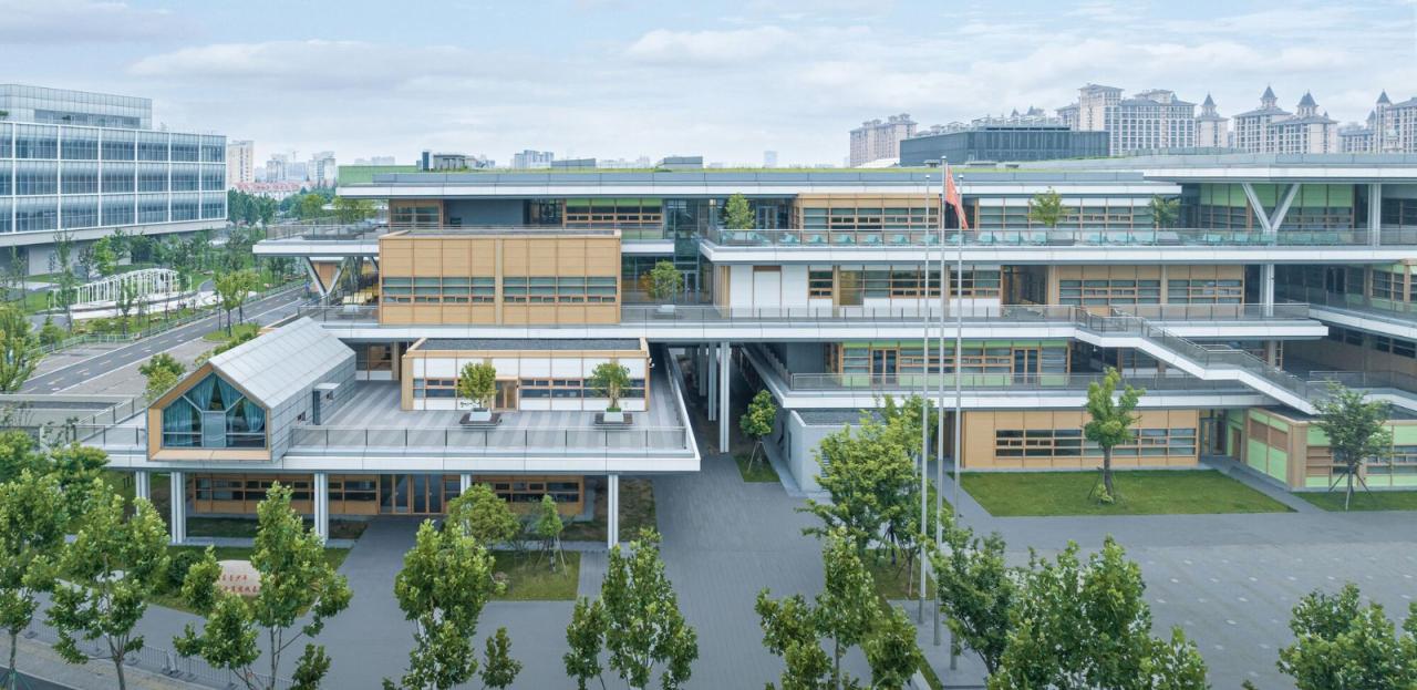 BIM建筑|浦东新区青少年活动中心和群众艺术馆 / 山水秀建筑事务所