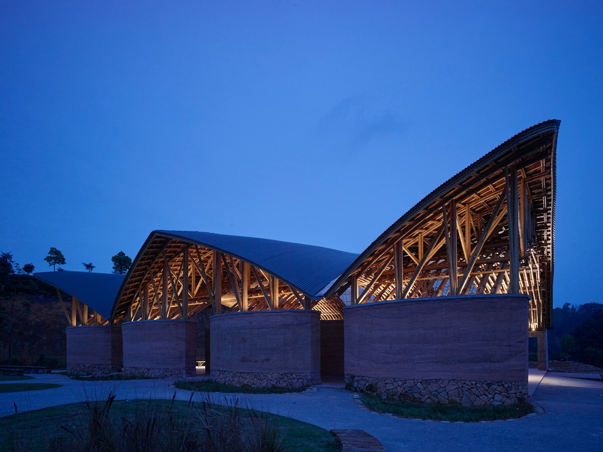 BIM建筑|竹管垅茶青市场 / 清华大学建筑设计研究院 素朴建筑工作室