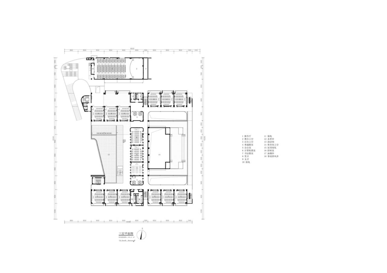 BIM建筑|江苏省南京市文齐路小学 / 荣朝晖工作室