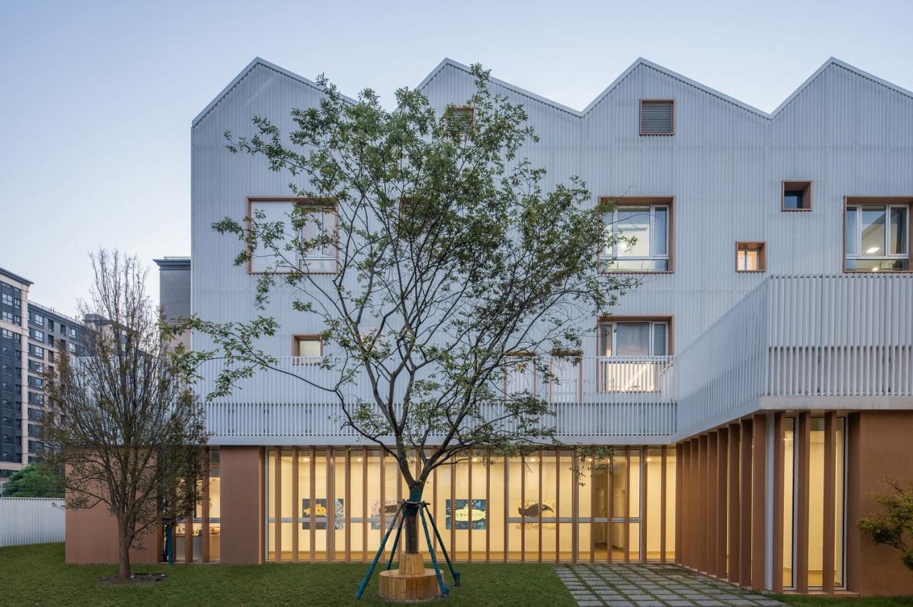 BIM建筑|上海市蓝湾幼儿园 / 华东建筑设计研究院 丁顺团队